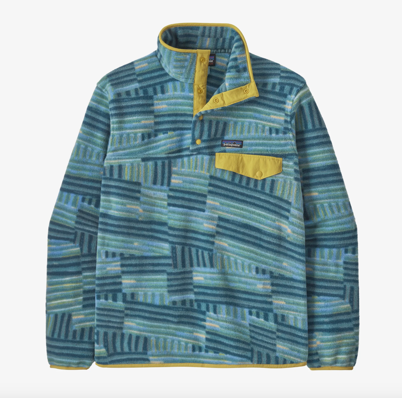 Patagonia -Synchilla Snap-T Fleece Pullover - Wetland Blue