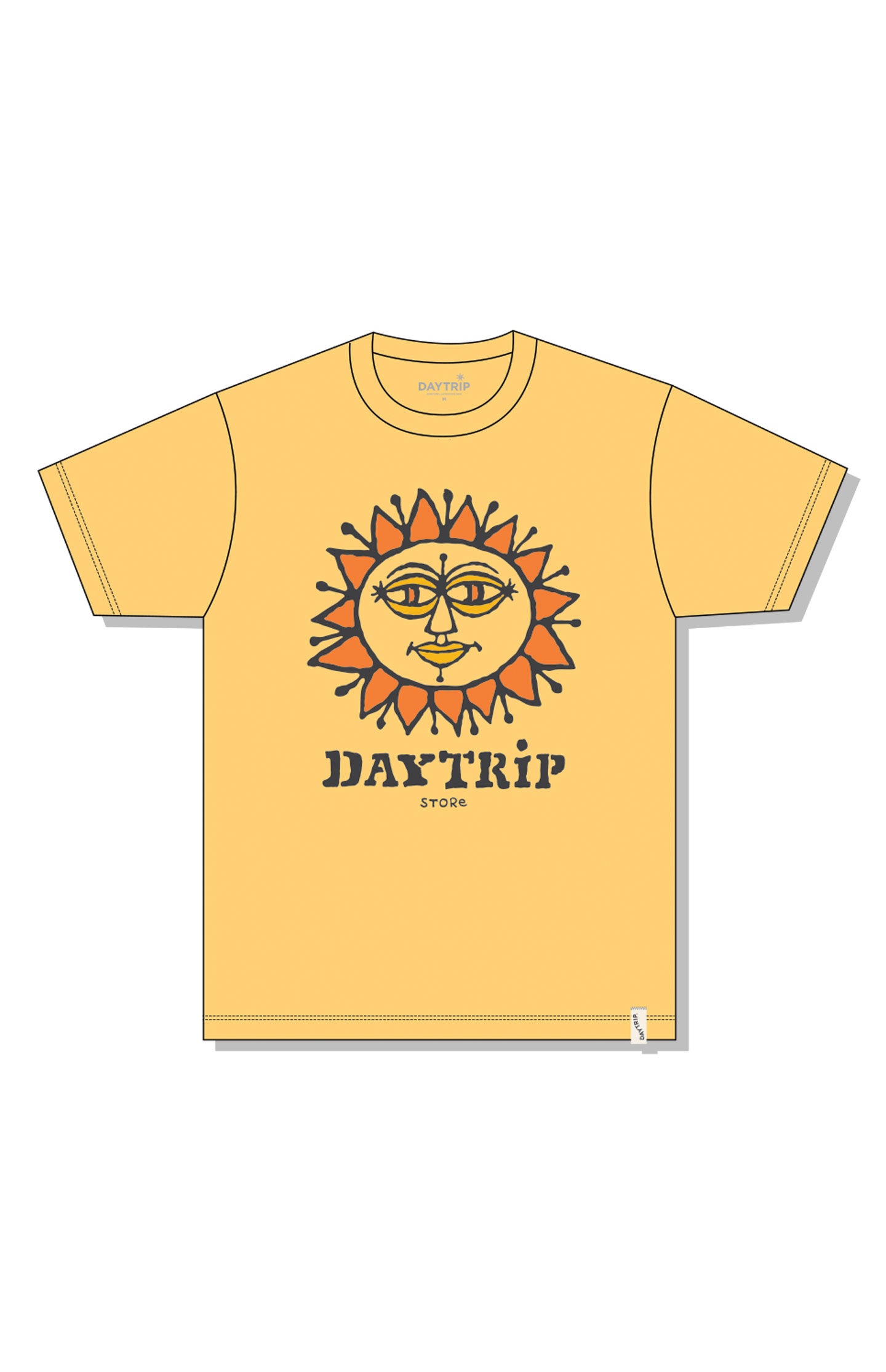 Daytrip - Sun Tee - Yellow