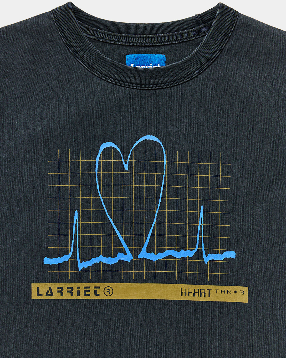 Larriet - Heart Throb Tee - Used Black